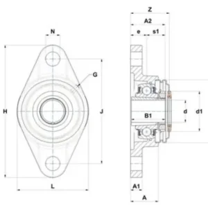Zespół z oprawą żeliwną UKFL.206.H.CC SNR Ostatnia szansa